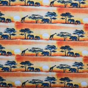 Animal Cotton Print Fabrics