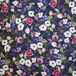Medium Floral Print Fabric