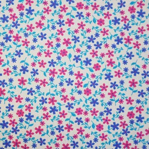 Small Floral Print Fabric
