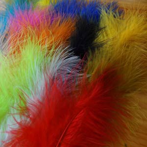 Small Marabou Feathers