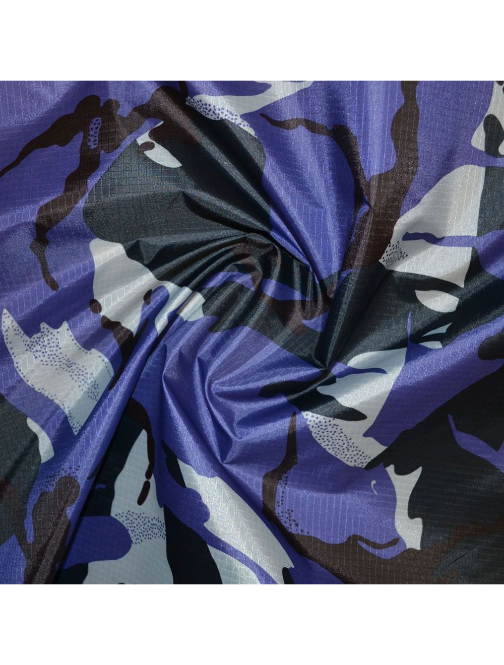 Blue Urban Camo Ripstop Fabric | UK Fabric Supplier | Calico Laine