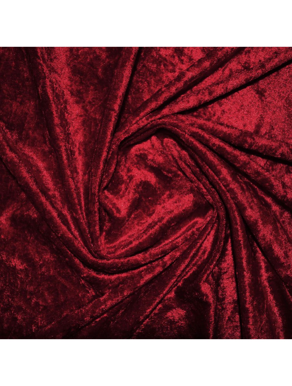 Red Crushed Velvet Fabric | Crushed Velvet Fabric | Calico Laine