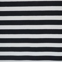 Black and White Stripe Fabric, Cotton Prints