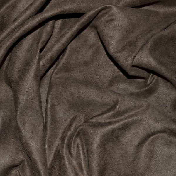 Olive Heavy Faux Suede Fabric, UK Fabric Supplier
