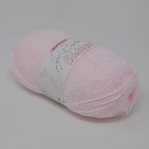 Pink Marl Special Babies DK Knitting Wool 100g