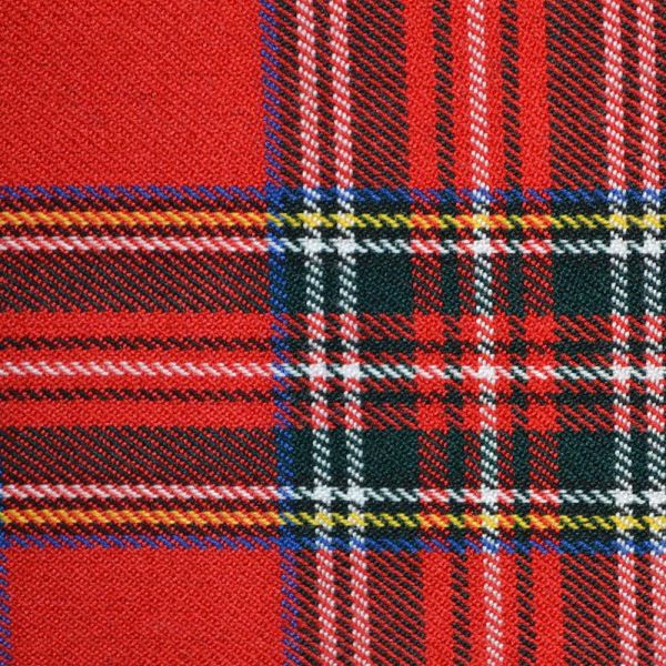 Royal Stewart Tartan Fabric, Dressmaking Fabrics