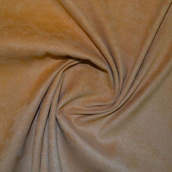 Tan Faux Suede Fabric, UK Fabric Supplier