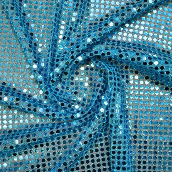 Round Sequin Jersey Fabric | Sparkly Fabric | Calico Laine