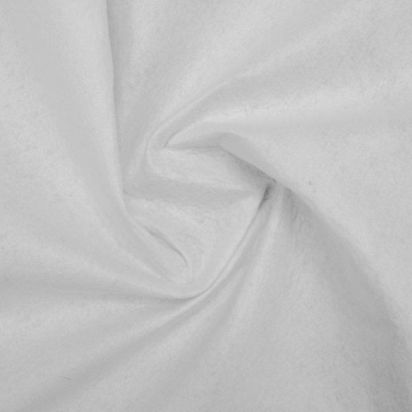 White Felt Fabric