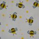 Bees Polycotton Print Fabric (TC0022)