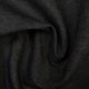 Black 7.5oz Cotton Denim Fabric (ES018) crinkled