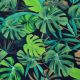Tropical Leaves Cotton Print Fabric