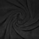 Black Luxury Fleece Fabric