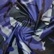 Blue Urban Camo Ripstop Fabric (C6557)