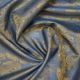 Blue/Yellow Jacquard Lining Fabric Crinkled