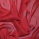 Bright Red Cationic Chiffon Fabric (Col 31)