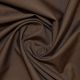 Brown Plain Cotton Poplin Fabric (CP0001)