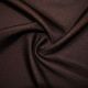 Brown Textured Polyester Twill Fabric