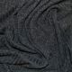 Charcoal Ribbed Jersey Fabric