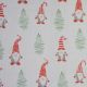 Christmas Gnome Polycotton Fabric
