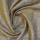 Cream/Gold Jacquard Lining Fabric Crinkled