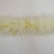 Cream/Gold Marabou String With Tinsel