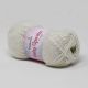 Cream Baby Sparkle Knitting Wool (6102)