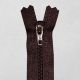 Dark Brown Dress Zip (570)