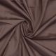 Dark Brown Polycotton Plain Fabric (Col 48)