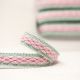 Dusky Green/Sweet Pink Furnishing Braid