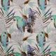 Ecru Parrots Digital Jersey Fabric (151)