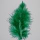 Emerald Small Marabou Feather