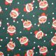 Fox Faces Christmas Polycotton Fabric (TCP920)