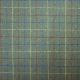 Green Check Polyester Wool Fabric