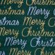 Green Merry Christmas Fabric JLX0109