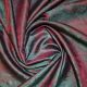Green/Pink Jacquard Lining Fabric Crinkled