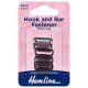 Hook & Bar Fasteners Black 20mm (H433.20.B)