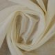 Ivory Fire Retardant Egyptian Cotton Muslin Fabric Crinkled
