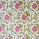 Ivory Floral Cotton Print Fabric (CP0919)