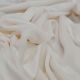 Ivory Silk Velvet Satin Fabric (C8195)