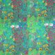Klimt's Farm Garden Digitally Printed Cotton Fabric