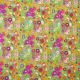 Klimt's Garden Flowers Digitally Printed Cotton Fabric