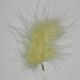 Lemon Small Marabou Feather