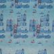 Main Town By The Sea Craft Cotton Fabric