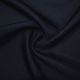 Navy Textured Polyester Twill Fabric