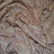 Nude Glitter Heavy Corded Lace Fabric crinkled