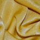 Ochre Silk Velvet Satin Fabric (C8195)
