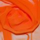 Orange High Quality Crepe Chiffon Fabric (Col 114)