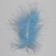 Pale Blue Small Marabou Feather