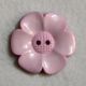 Pale Pink 2 Hole Daisy Button